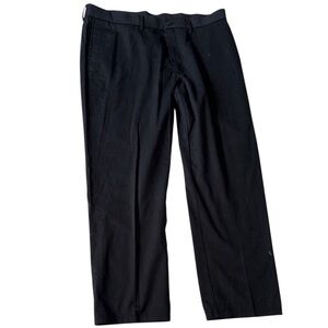 Haggar Men's Black Dress Pants Size 42 x 32